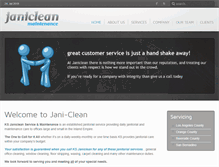 Tablet Screenshot of ksjaniclean.com